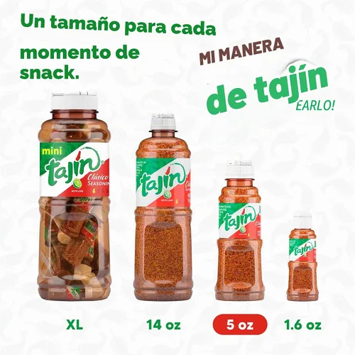 Vista 8 de Condimento Tajín Clásico 5 oz