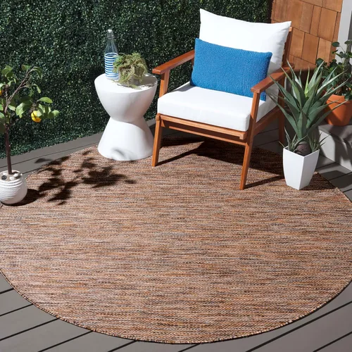 Vista 28 de SAFAVIEH Courtyard Collection CY8520 - Alfombra decorativa sólida para interiores y exteriores, impermeable, fácil limpieza, 2 x 3 pies 7 pulgadas