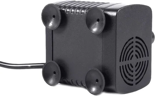 Vista 3 de DC12V pequeño mini sumergible, mini sumergible anfibio solar para estanque de fuente