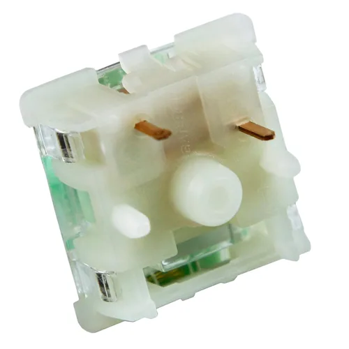 Vista 4 de YMDK Gateron Baby Kangaroo Interruptores táctiles 5pin pre-lubricados Interruptores 2.08 oz Linear POM Material Teclado mecánico