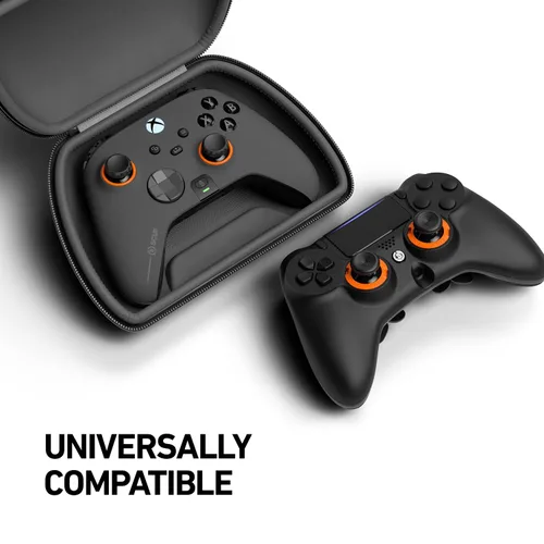 Vista 4 de SCUF Universal Controller Protection Case - Travel Storage - Compatible With Xbox One, Xbox Series X, S, PS4, PS5, Xbox One, Nintendo Switch - Light