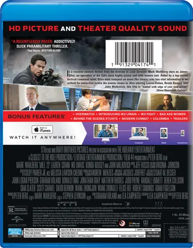 Vista 2 de Mile 22 Blu-ray