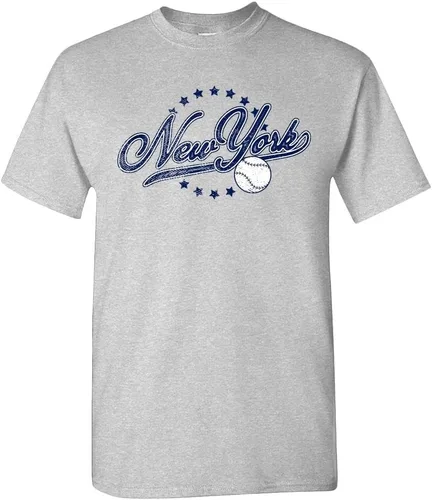 Vista 31 de Camiseta de hombre estilo vintage del equipo para aficionados al béisbol