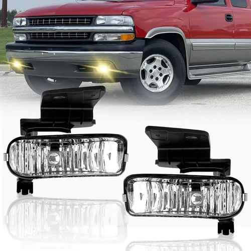 Vista 24 de Fog Lights Compatible With 2013 2014 2015 Ford Explorer Front Bumper Driving Lamp Assembly Clear Lens