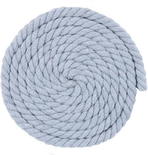 Vista 29 de West Coast Paracord - Cuerda de algodón natural trenzada de 3 hebras, 1/4, 1/2, 5/8, 3/4, y 1 pulgada de diámetro, 10, 25, 50, 100 pies Backwoods