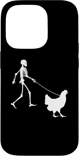 Vista 17 de iPhone 16 Matching Family chicken Skull Costume Halloween Case