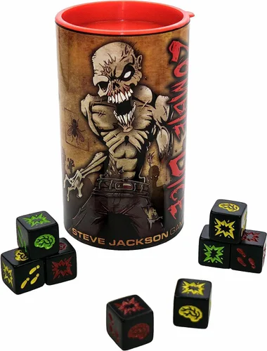 Vista 4 de Dados Zombie.