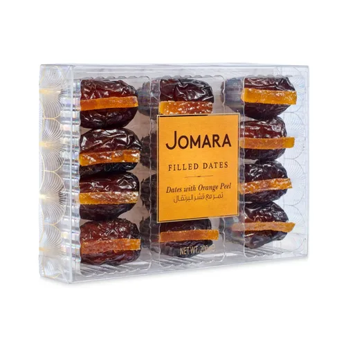 Vista 4 de Jomara Fechas rellenas con cáscara de naranja