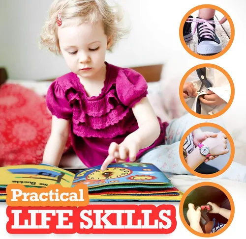 Vista 4 de ZaxiDeel Libro tranquilo para bebés