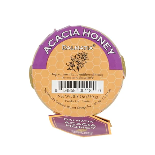Vista 2 de Dalmatia Miel de acacia, 8.8 oz (250g) 100% cruda sin filtrar Producto de Croacia