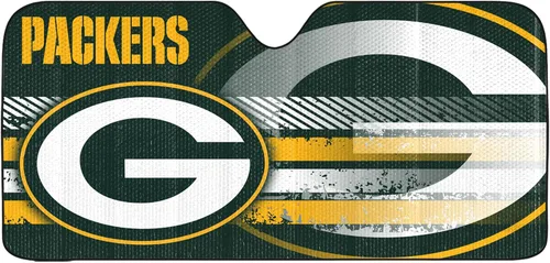 Vista 17 de Fanmats Parasol Solar Automático para Parabrisas de la NFL, Protector Solar Visera Solar Acordeón Tri-plegable para Almacenamiento 59" x 29.5