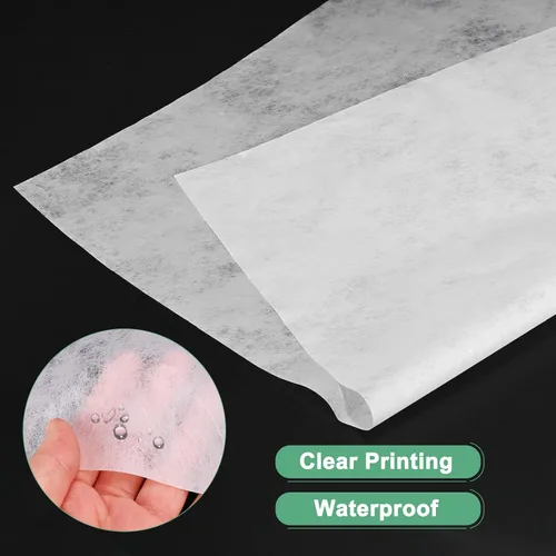 Vista 2 de M METERXITY Papel de flores de algodón coreano de 38 hojas, papel de algodón impermeable de 11.8 pulgadas para bouquets/embalaje de regalo [blanco]