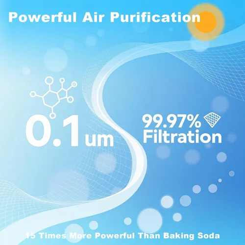Vista 7 de Paquete de 6 filtros de aire de repuesto de alta calidad para refrigerador, filtro activado por carbón compatible con Frigidaire PAULTRA Pure Air