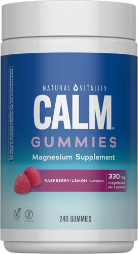 Vista 7 de Natural Vitality Calm, suplemento de citrato de magnesio y calcio, polvo para mezcla de bebidas apoya una respuesta saludable al estrés, sin gluten