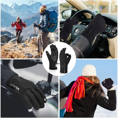 Vista 7 de Balhvit -10 Waterproof Winter Gloves for Men Women Breathable Thermal Gloves 5-Layer Touch Screen Cold Weather Gloves