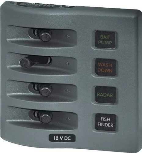 Vista 6 de Blue Sea Systems WeatherDeck paneles resistentes al agua