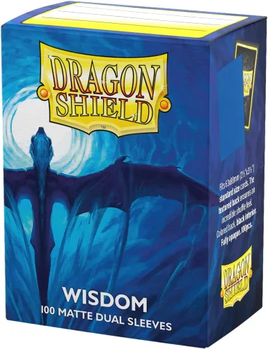 Vista 37 de Dragon Shield Fundas para tarjetas de tamaño estándar doble mate 100 unidades - Fundas TCG suaves y resistentes - Compatible con Pokemon, One