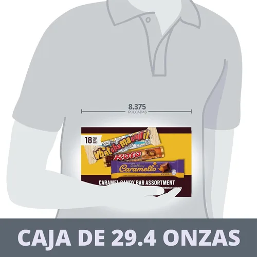Vista 5 de Hershey - Caja de dulces surtidos de caramelo, 29.4 onzas (18 piezas)