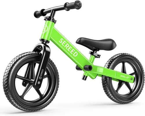 Vista 14 de SEREED Bicicleta de equilibrio para niños de 2 años, regalo para niños de 2 Negro