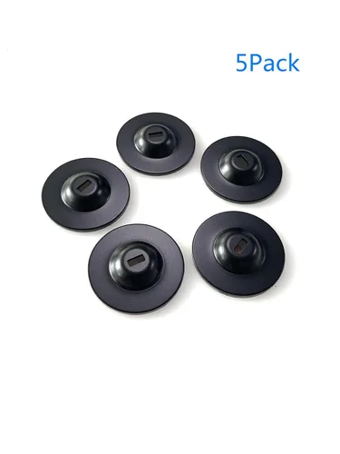 Vista 2 de Placa de seguridad adhesiva de anclaje con ranura para cables para bloquear laptops, tabletas, monitores, teléfono inteligente iPhone, MacBook Pad