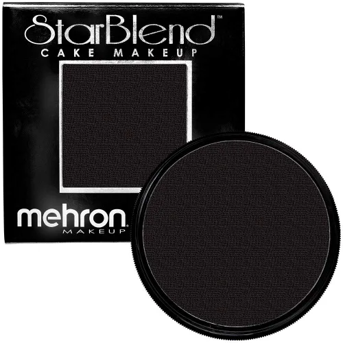 Vista 14 de Mehron Makeup StarBlend Maquillaje en Pastilla Polvo Prensado Húmedo/Seco Base en Polvo Pintura Facial y Corporal Marrón Sable 2 oz (56g)