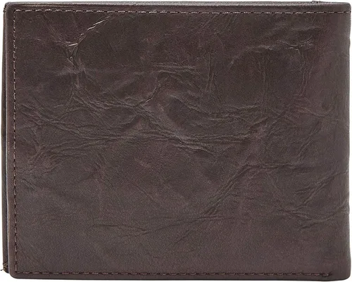Vista 4 de Fossil Men's Leather Bifold Sliding 2-in-1 with Removable Card Case Wallet