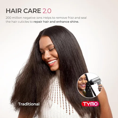 Vista 4 de TYMO Accesorio para peine de cabello solo compatible con secadora TYMO AIRHYPE Lite, boquilla magnética para desenredar, alargar el cabello