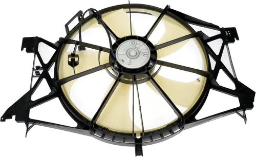 Vista 4 de Dorman Conjunto de ventilador de condensador A/C 620-060 compatible con modelos seleccionados Dodge / Ram