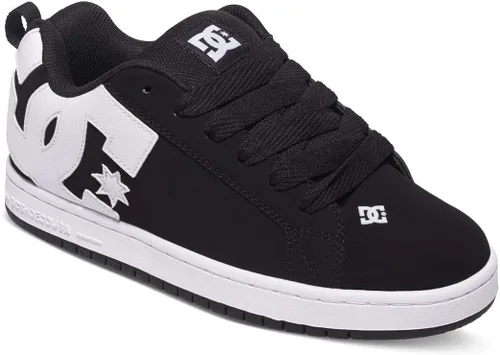 Vista 2 de DC Shoes Court Graffik - Tenis de skate para hombre Negro