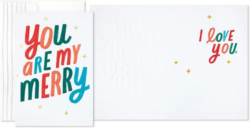 Vista 4 de Hallmark Good Mail - Surtido de tarjetas de Navidad, cuadros y pino (5 tarjetas con sobres)