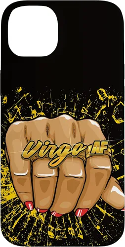 Vista 15 de iPhone 13 Pro Max Virgo AF - Anillo de astrología de cumpleaños para mujer, signo del zodiaco, funda Virgo