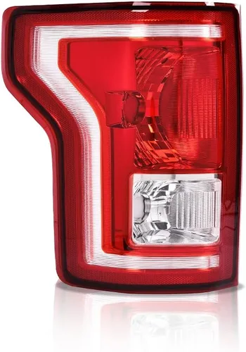 Vista 15 de G-PLUS Luces traseras sin bombillas compatibles con Ford F150 King Ranch, Lariat, XL 2004 2005 2006 luces traseras traseras faros traseros lente