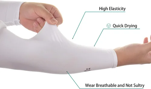 Vista 3 de Cosmos 5 pares de fundas de brazo de refrigeración para deportes al aire libre