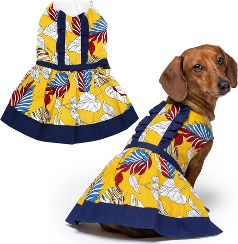 Vista 15 de Parisian Pet Chambray - Vestido para perro - Ligero sin mangas para perro, niña, talla XS Chambray en general