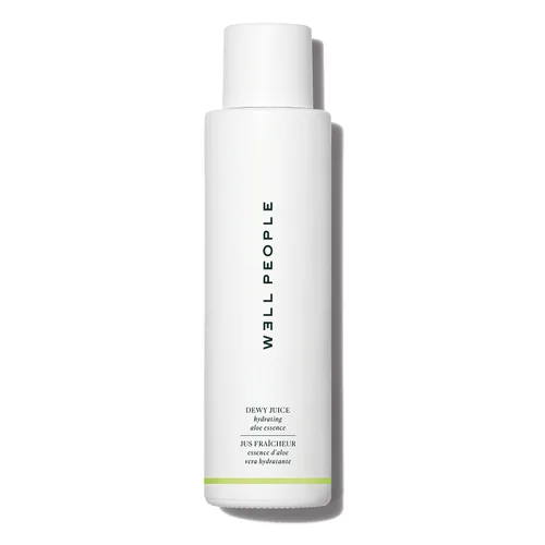 Vista 2 de Well People Dewy Juice - Esencia de aloe hidratante, tóner jugoso e hidratante para refrescar y calmar la piel, fabricado con agua de rosas, vegano