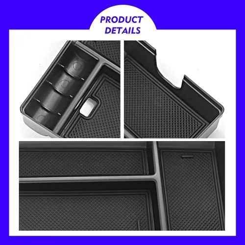 Vista 6 de Para Lexus RX 350 RX350 2024 2023 Accesorios Organizador de consola central 2023 Lexus RX350 para 2023 2024 Lexus RX350h Luxury/F Sport/Premium