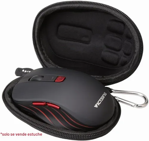 Vista 8 de Aproca Funda compatible con el mouse inalámbrico Logitech M705 Marathon, bolsa de almacenamiento portátil dura para accesorios (solo funda)