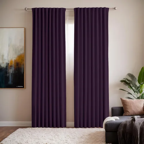 Vista 20 de Cortinas opacas de terciopelo beige para dormitorio de 52 x 72 pulgadas de largo, juego de 2 paneles - Cortinas con bloqueo de luz UV y reducción