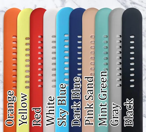 Vista 7 de Correa de reloj personalizada de raza de perro de 0.787 in compatible con Samsung Watch Galaxy Active / Active2 / Gear S4 /S2 silicona grabada