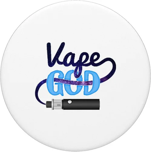 Vista 3 de Vape God - Bolígrafo Vaping Cloud Vapes Vaper E-Cig usuarios PopSockets intercambiable PopGrip