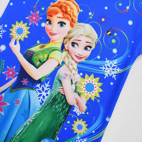 Vista 4 de YODISON Vestidos de princesa Elsa de Frozen para niñas, disfraces de Halloween para niñas pequeñas