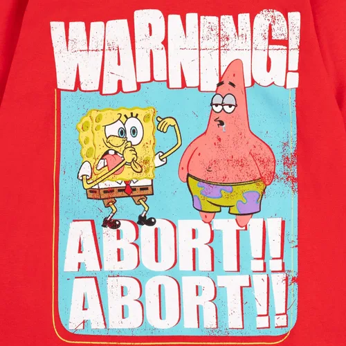 Vista 4 de SpongeBob SquarePants Patrick Squidward 2 Pack Long Sleeve T-Shirts Toddler to Big Kid