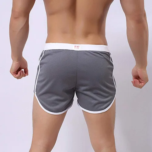 Vista 4 de Rexcyril Pantalones cortos para hombre, para correr, entrenamiento, fisicoculturismo, gimnasio, atléticos, deportivos, casuales, pantalones cortos