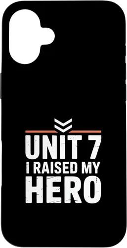 Vista 23 de Unit 7 I Raised My Hero Military Parent Pride Case for iPhone 17