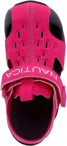 Vista 4 de Nautica Sandalias deportivas para niños, informales, con punta cerrada, para exteriores, verano, agua, perla 3, niño y niña (niño pequeño)