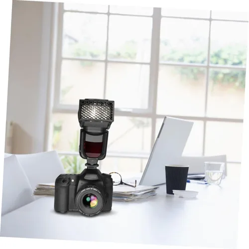 Vista 4 de Hemobllo 3 unids Accesorio Flash Spot Filtro Honeycomb Grid Softbox Reflector Control de Luz para Cámara