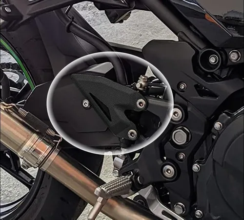 Vista 3 de motokano Accesorios de motocicleta para reposapiés delantero y trasero, juego de placas de talón compatible con KTM Duke 390 2017 18 19 20 21 2022