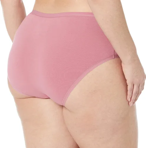 Vista 3 de Tienda Essentials Ropa interior de algodón para mujer (disponible en tallas grandes), paquete de 6