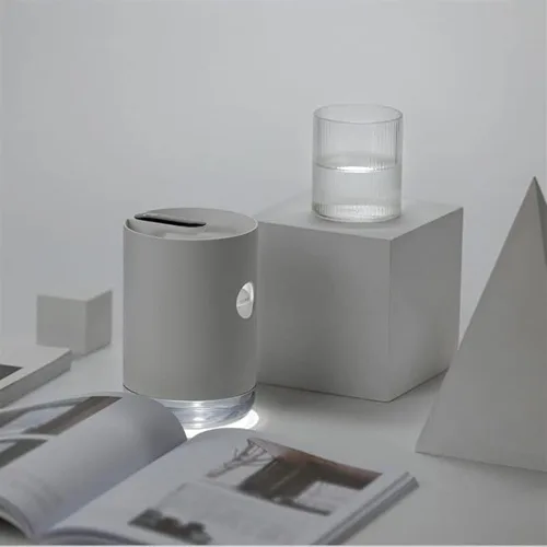 Vista 3 de Inicio Humidificador de aire portátil USB Aroma Agua Mist Difusor Batería Vida Show Aromaterapia Humidificador Niebla