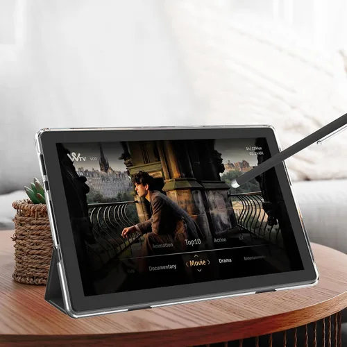 Vista 7 de Tablet Android 15 de 10 pulgadas con funda, 12 GB de RAM + 64 GB de ROM (expandible a 1 TB), tablet con procesador de cuatro núcleos, 5G WiFi 6